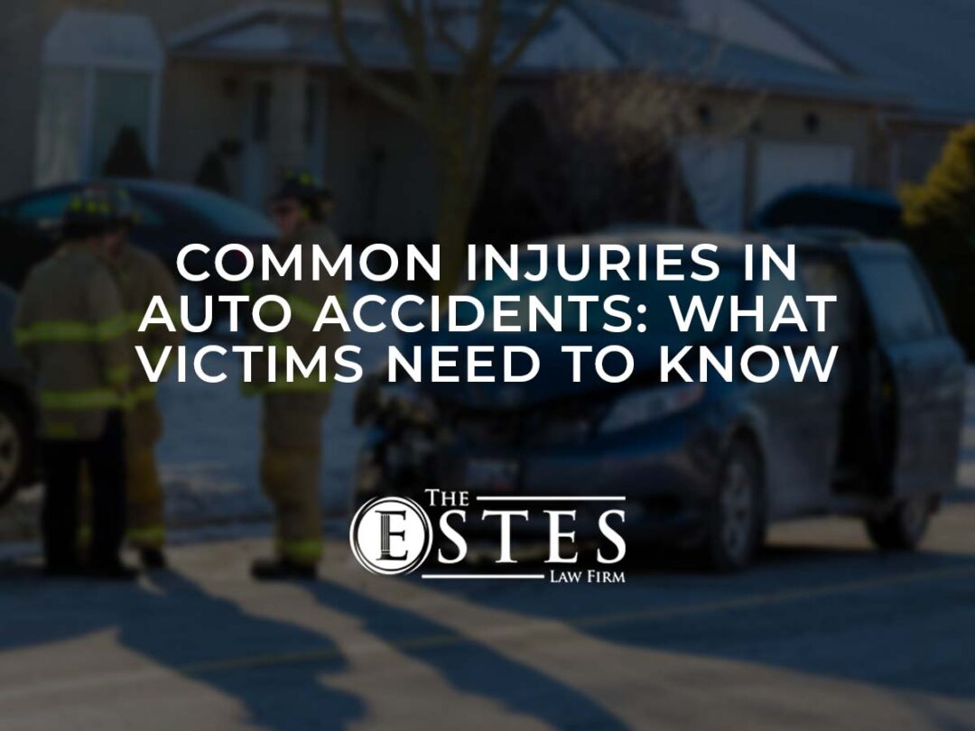 Common Injuries in Auto Accidents: What Victims Need to Know